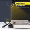 Podwójna lampka LED 9 trybów akumulator klips [22060000556]